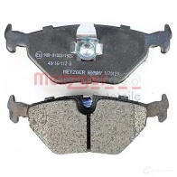 Тормозные колодки дисковые, комплект METZGER 2 1691 1170120 995391 21891 - Изображение 3