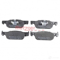 Тормозные колодки дисковые, комплект METZGER 1170889 1437582543 R7DS MZ - Изображение 2
