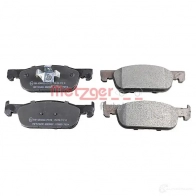 Тормозные колодки дисковые, комплект METZGER 1170889 1437582543 R7DS MZ - Изображение 3