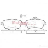 Тормозные колодки дисковые, комплект METZGER 25216 1170786 252 15 Mercedes M-Class