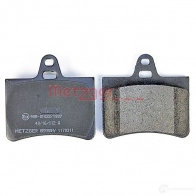 Тормозные колодки дисковые, комплект METZGER 233 05 995582 RZ2WC2 1170311 - Изображение 3