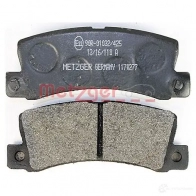 Тормозные колодки дисковые, комплект METZGER 21833 1170277 2007 6 995548 - Изображение 4