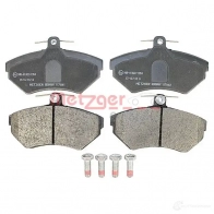 Тормозные колодки дисковые, комплект METZGER 995332 1170061 2 1945 RM0VP - Изображение 2