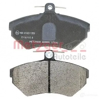 Тормозные колодки дисковые, комплект METZGER 995332 1170061 2 1945 RM0VP - Изображение 3