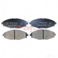 Тормозные колодки дисковые, комплект METZGER 995625 232 41 WYYGSHQ 1170354 - Изображение 2
