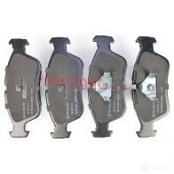 Тормозные колодки дисковые, комплект METZGER 1170043 21643 995314 212 92 - Изображение 2