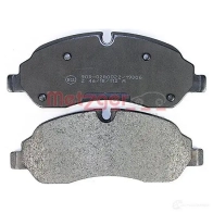 Тормозные колодки дисковые, комплект METZGER 22 034 1170814 996080 SGU0MF - Изображение 3