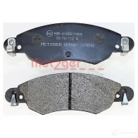 Тормозные колодки дисковые, комплект METZGER 1170502 64I01 995773 2327 6 - Изображение 3