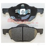 Тормозные колодки дисковые, комплект METZGER 995829 2385 6 1170558 U86DBRH - Изображение 3