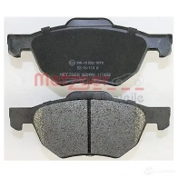 Тормозные колодки дисковые, комплект METZGER 995829 2385 6 1170558 U86DBRH - Изображение 4