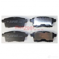 Тормозные колодки дисковые, комплект METZGER 995952 2 4545 1170686 GY3CIV - Изображение 2