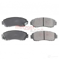 Тормозные колодки дисковые, комплект METZGER HIW54T P 1170911 1437583656 - Изображение 2