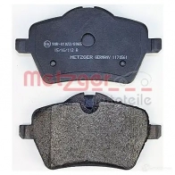Тормозные колодки дисковые, комплект METZGER 239 84 23985 995832 1170561 - Изображение 3