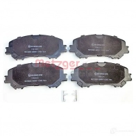 Тормозные колодки дисковые, комплект METZGER 1170835 2206 5 A7WQU 996101 - Изображение 2