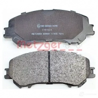 Тормозные колодки дисковые, комплект METZGER 1170835 2206 5 A7WQU 996101 - Изображение 3