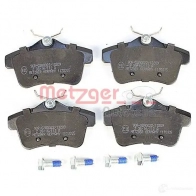 Тормозные колодки дисковые, комплект METZGER 1170335 2492 2 UJP7P8S 995606 - Изображение 2