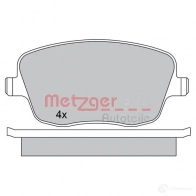 Тормозные колодки дисковые, комплект METZGER Skoda Roomster (5J) 1 Минивэн 1.2 LPG 69 л.с. 2009 – 2015 V8485H 2 3581 1170417