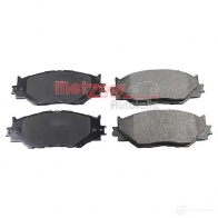 Тормозные колодки дисковые, комплект METZGER 1170867 LG G90F 1437583918 - Изображение 2