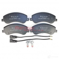 Тормозные колодки дисковые, комплект METZGER 2448 4 1170290 995561 9CEOYM - Изображение 2