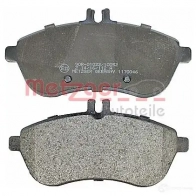Тормозные колодки дисковые, комплект METZGER 243 06 ADQMY41 1170046 995317 - Изображение 3
