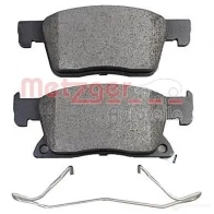 Тормозные колодки дисковые, комплект METZGER L PI7R5 1437583923 1170903 - Изображение 2