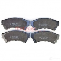 Тормозные колодки дисковые, комплект METZGER SFXZUFX 1170270 2458 2 995541 - Изображение 2