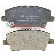 Тормозные колодки дисковые, комплект METZGER 995655 1170384 BJRULG8 24 087 - Изображение 3