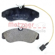 Тормозные колодки дисковые, комплект METZGER 21 799 23603 995934 1170665 - Изображение 3