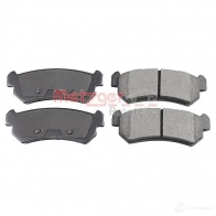 Тормозные колодки дисковые, комплект METZGER Z 56V4 1170869 1437582035 - Изображение 2