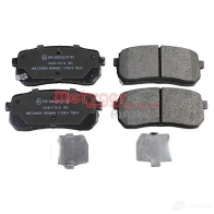 Тормозные колодки дисковые, комплект METZGER ANVX0 7S 1437583076 1170914 - Изображение 2