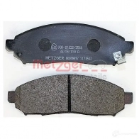 Тормозные колодки дисковые, комплект METZGER 995812 1170541 24 227 24228 - Изображение 3