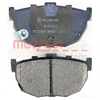 Тормозные колодки дисковые, комплект METZGER 995483 21554 2155 3 1170212 - Изображение 3