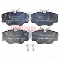 Тормозные колодки дисковые, комплект METZGER 1170151 S47FMGN 995422 20 941 - Изображение 2