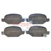 Тормозные колодки дисковые, комплект METZGER 2541 0 996084 1170818 25411 - Изображение 2