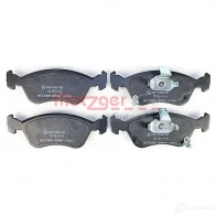 Тормозные колодки дисковые, комплект METZGER 21976 995672 219 75 1170401 - Изображение 2