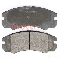 Тормозные колодки дисковые, комплект METZGER 23 250 995634 1170363 9NW2Q - Изображение 4