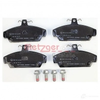 Тормозные колодки дисковые, комплект METZGER LEWK7LM 2151 8 1170514 995785 - Изображение 2