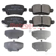 Тормозные колодки дисковые, комплект METZGER 1170885 1437583747 1OFP 1W - Изображение 3