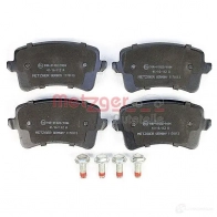 Тормозные колодки дисковые, комплект METZGER 995384 2 4606 HB9FS 1170113 - Изображение 6