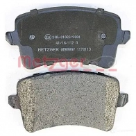 Тормозные колодки дисковые, комплект METZGER 995384 2 4606 HB9FS 1170113 - Изображение 7