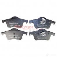 Тормозные колодки дисковые, комплект METZGER 1170011 2 3075 995282 23076 - Изображение 2