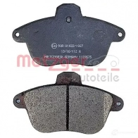 Тормозные колодки дисковые, комплект METZGER 995846 1170575 2 1504 21507 - Изображение 3