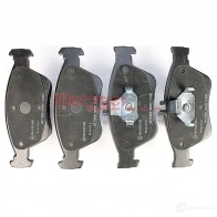 Тормозные колодки дисковые, комплект METZGER 21795 1170065 2166 4 995336 - Изображение 2