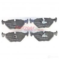 Тормозные колодки дисковые, комплект METZGER 995346 20 180 1170075 21607 - Изображение 2