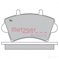 Тормозные колодки дисковые, комплект METZGER 23 613 B5O09 1170175 Opel Movano (A) 1 Фургон 2.8 DTI (FD) 114 л.с. 1999 – 2001