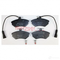 Тормозные колодки дисковые, комплект METZGER 995894 1170623 O7R296F 20 168 - Изображение 2