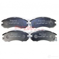 Тормозные колодки дисковые, комплект METZGER 21496 21 495 995745 1170474 - Изображение 2