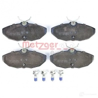 Тормозные колодки дисковые, комплект METZGER 2342 4 995612 1170341 12GRZM6 - Изображение 2
