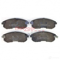Тормозные колодки дисковые, комплект METZGER 2 1561 1170208 21562 995479 - Изображение 2