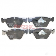 Тормозные колодки дисковые, комплект METZGER 1170489 P4Y53QN 995760 2096 8 - Изображение 2